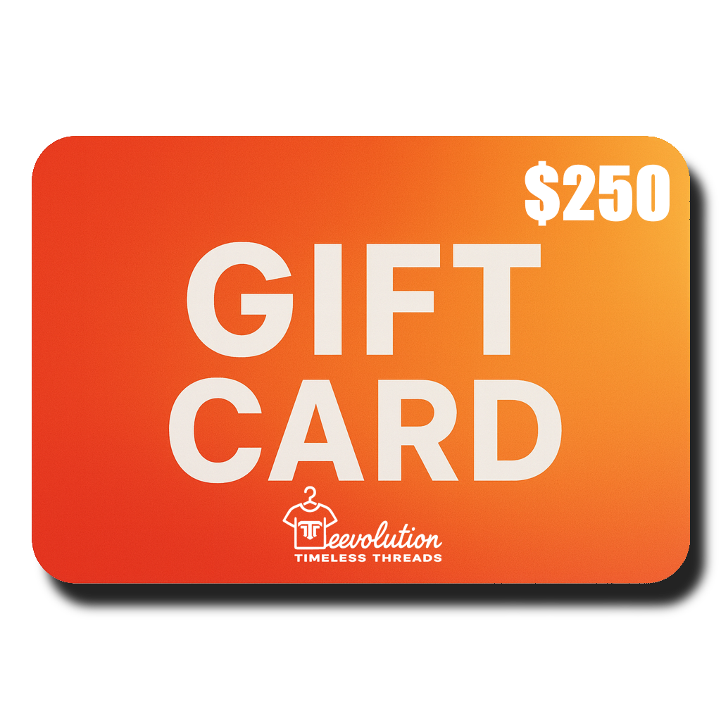 TEEVOLUTION THREADS GIFT CARD