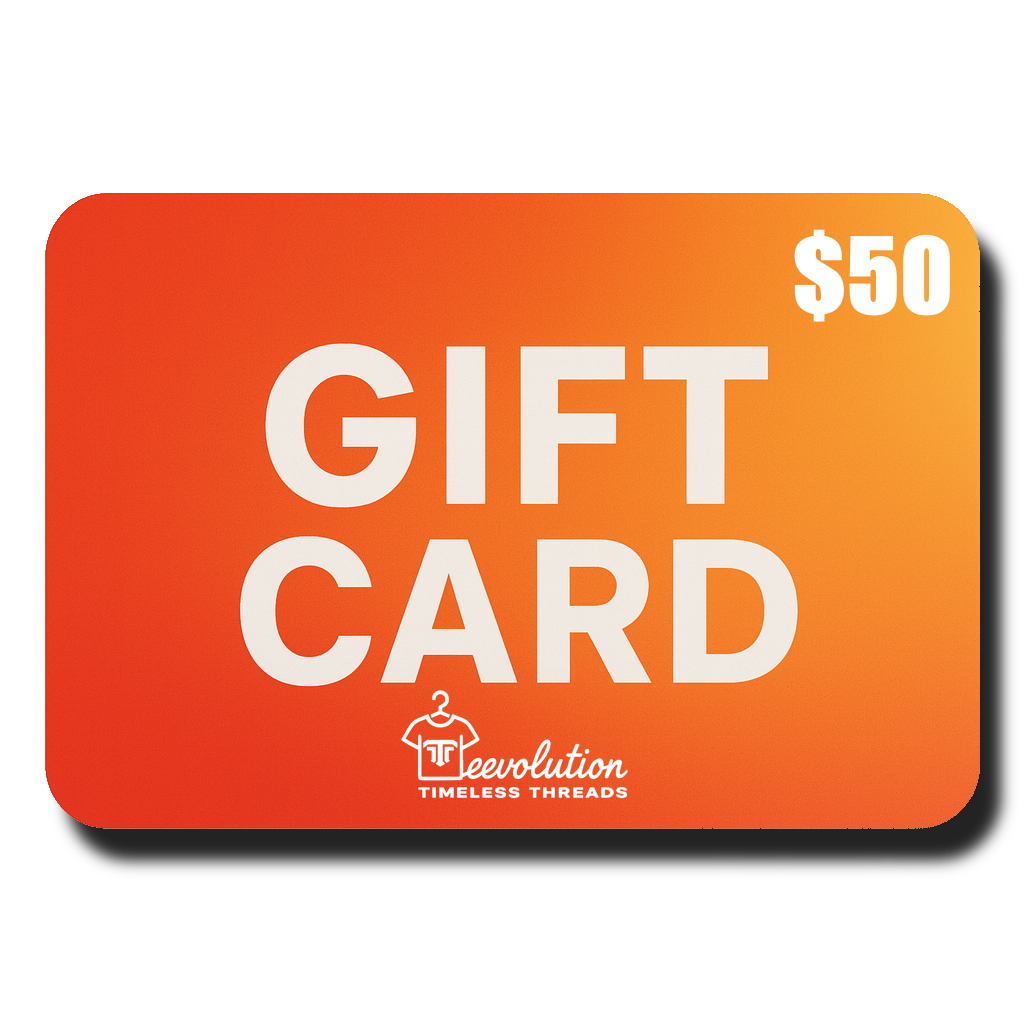 TEEVOLUTION THREADS GIFT CARD