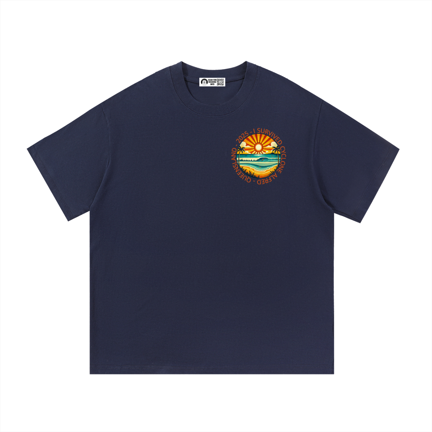 CYCLONE ALFRED Essential Cotton T-Shirt