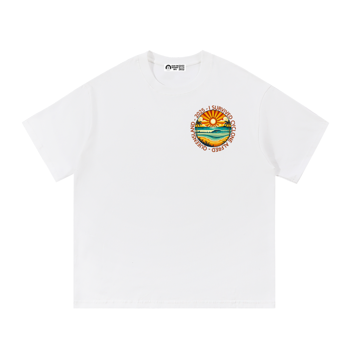 CYCLONE ALFRED Essential Cotton T-Shirt