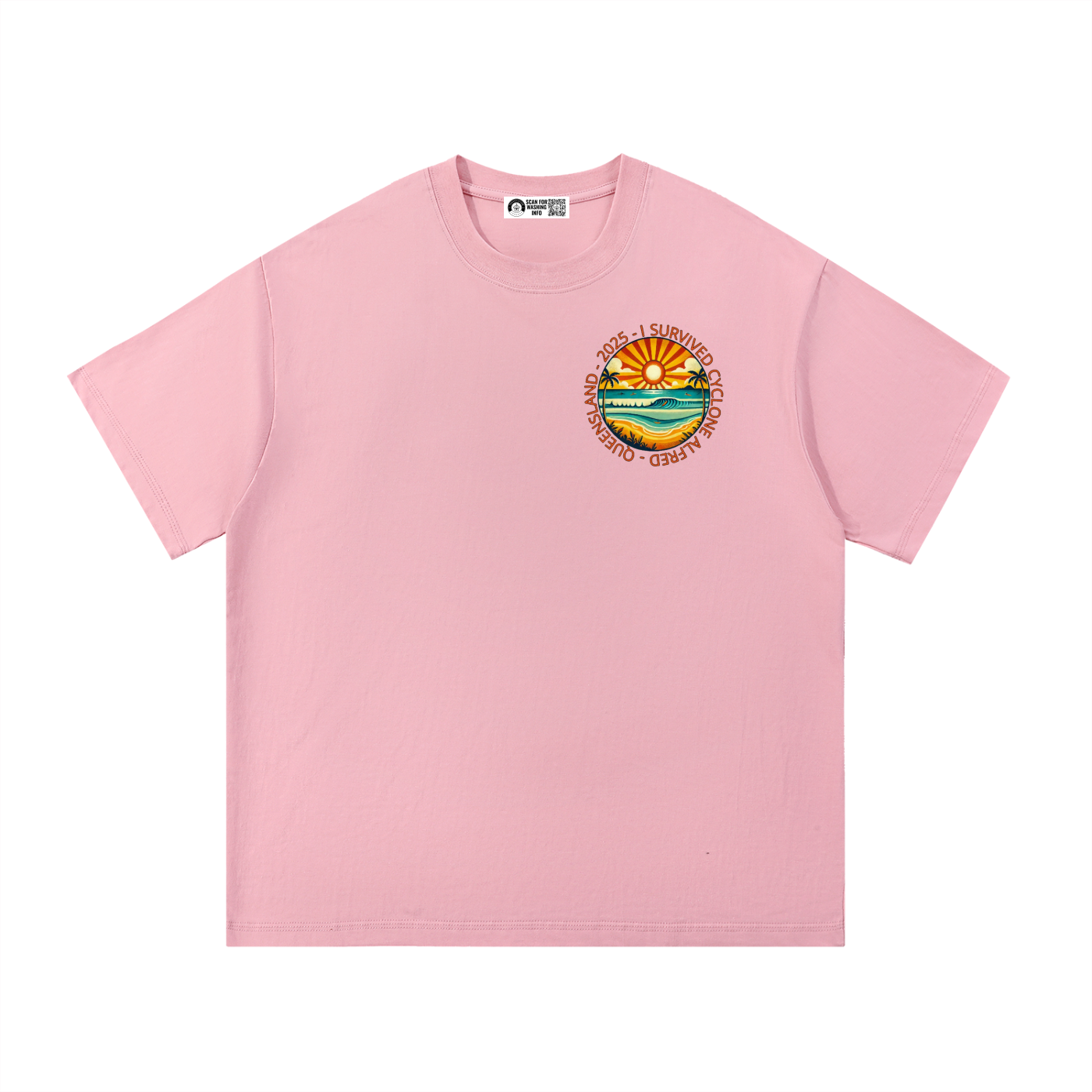 CYCLONE ALFRED Essential Cotton T-Shirt