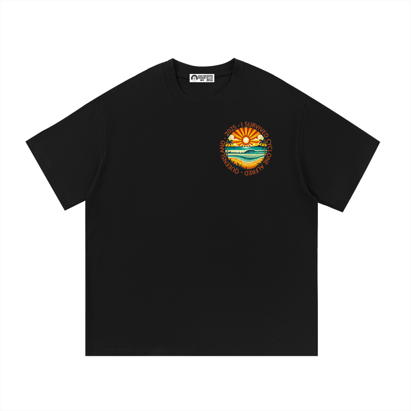 CYCLONE ALFRED Essential Cotton T-Shirt