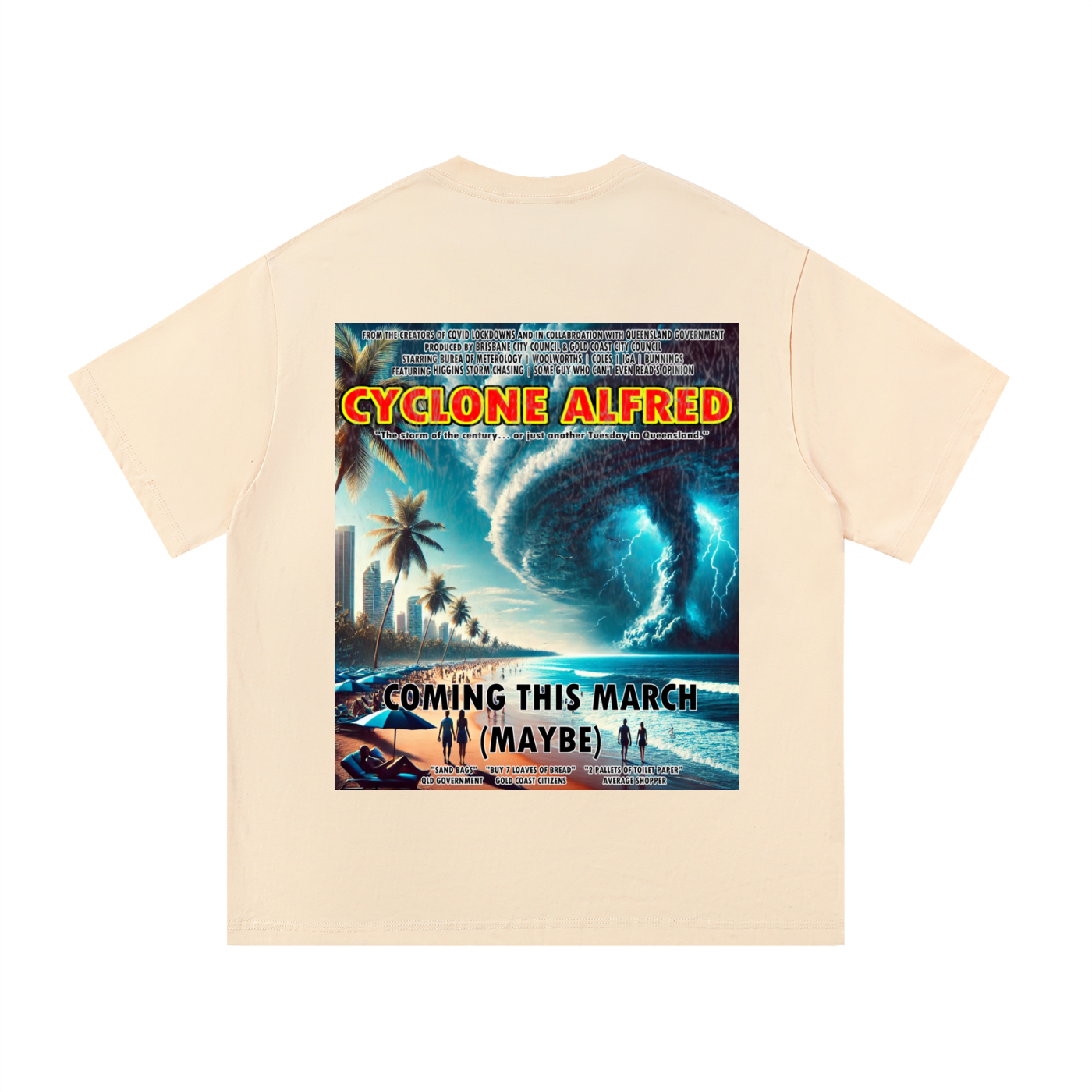 CYCLONE ALFRED Essential Cotton T-Shirt