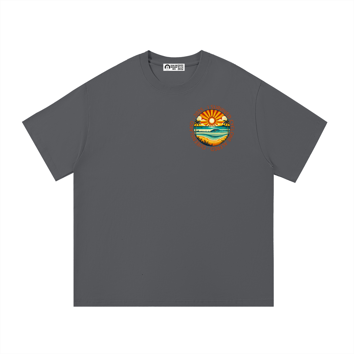 CYCLONE ALFRED Essential Cotton T-Shirt