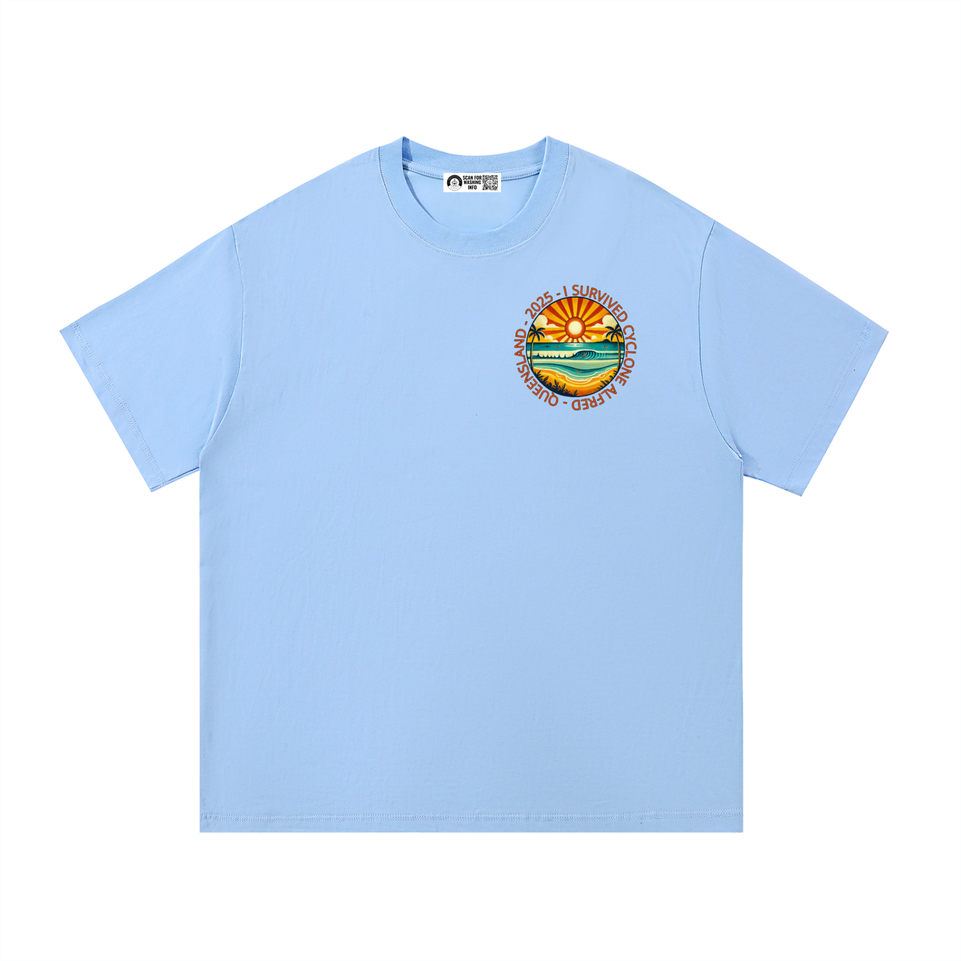 CYCLONE ALFRED Essential Cotton T-Shirt