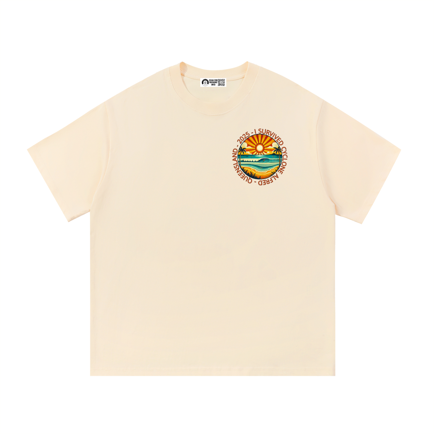 CYCLONE ALFRED Essential Cotton T-Shirt