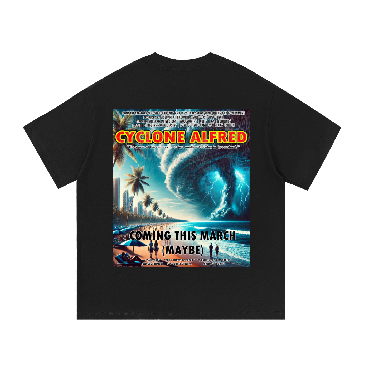 CYCLONE ALFRED Essential Cotton T-Shirt