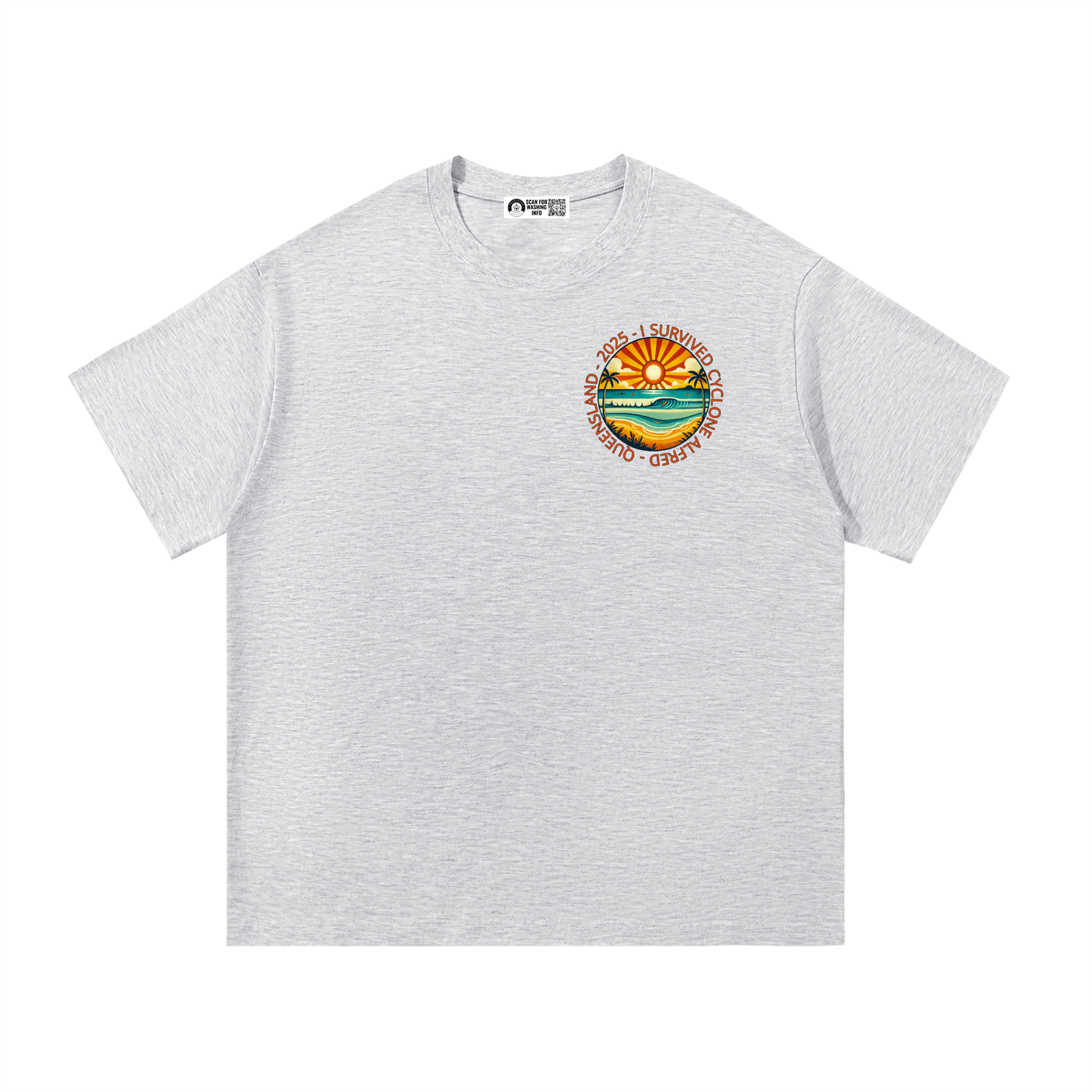 CYCLONE ALFRED Essential Cotton T-Shirt