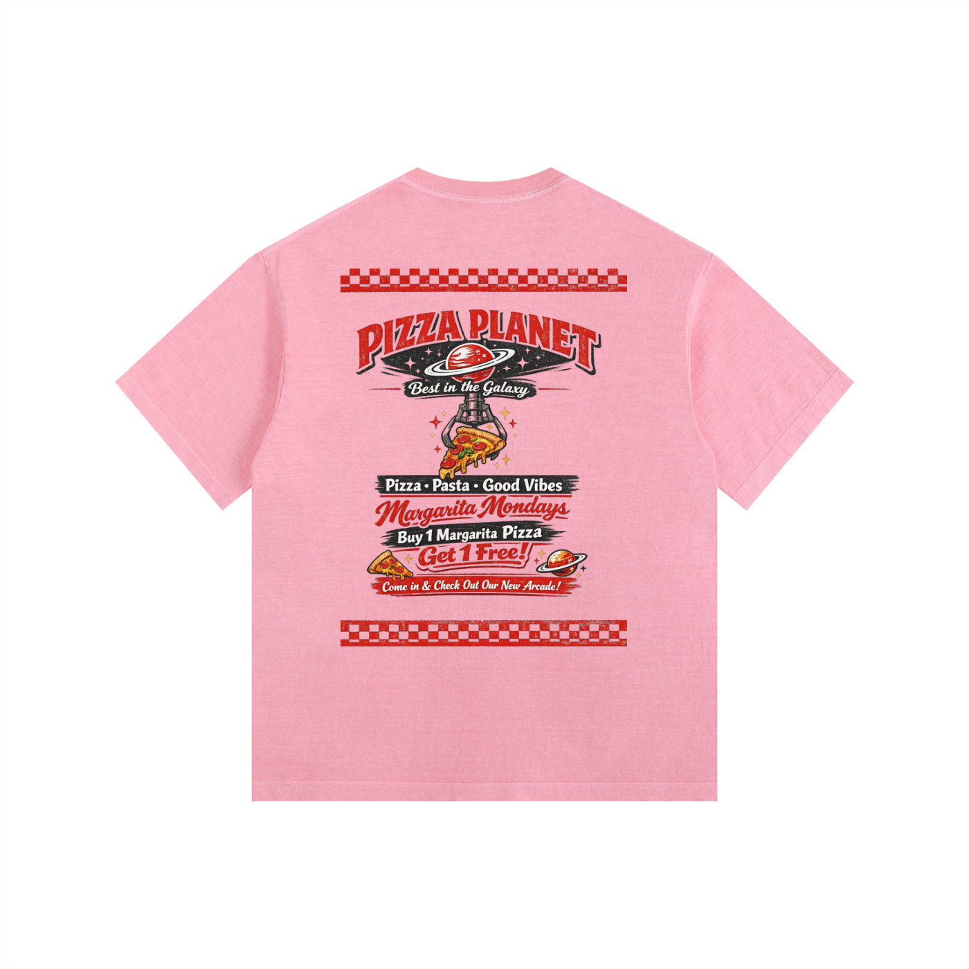 PIZZA PLANET,Toy story,The claw,Arcade,Pizza,Retro,Menu,Pasta,Animation ,Pixar